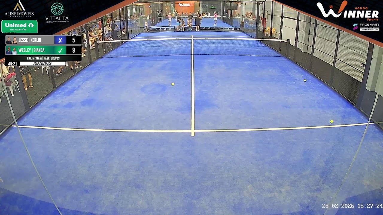 Torneio Municipal de Padel - Agudo/RS - Quadra ACJ (28/02/2026 - Parte 1)