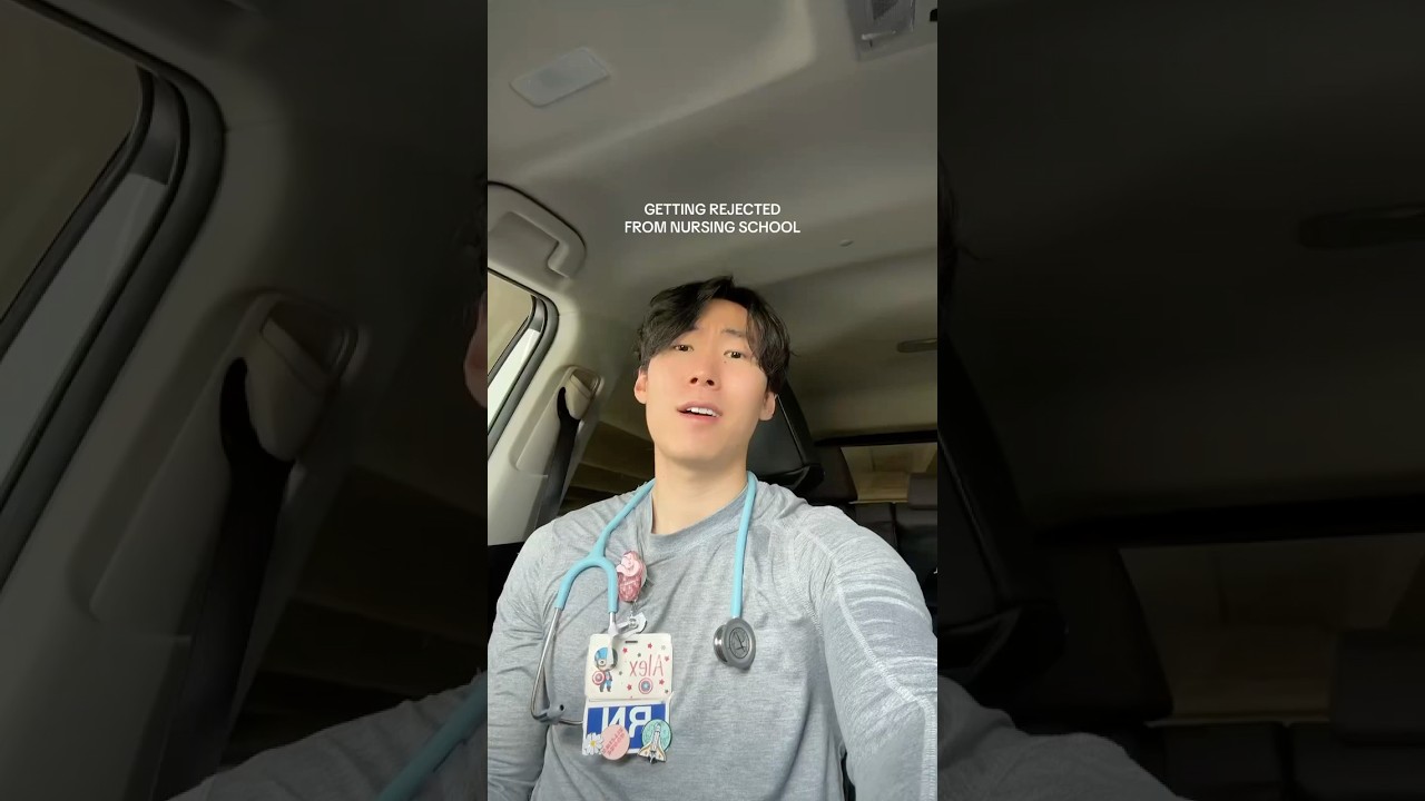 Nurse gets rejected 3 times from nursing school