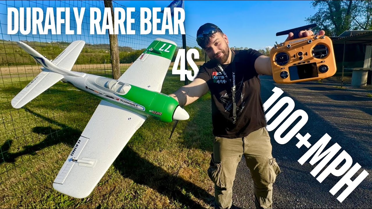 DURAFLY Rare Bear (680mm) PNF - Maiden Flight / Review [4K60fps HDR]