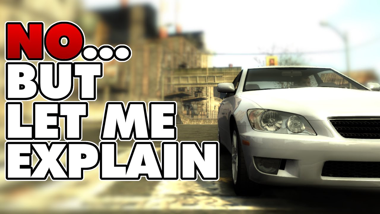 Можно ли победить в NFS Most Wanted, используя только стандартный IS300?