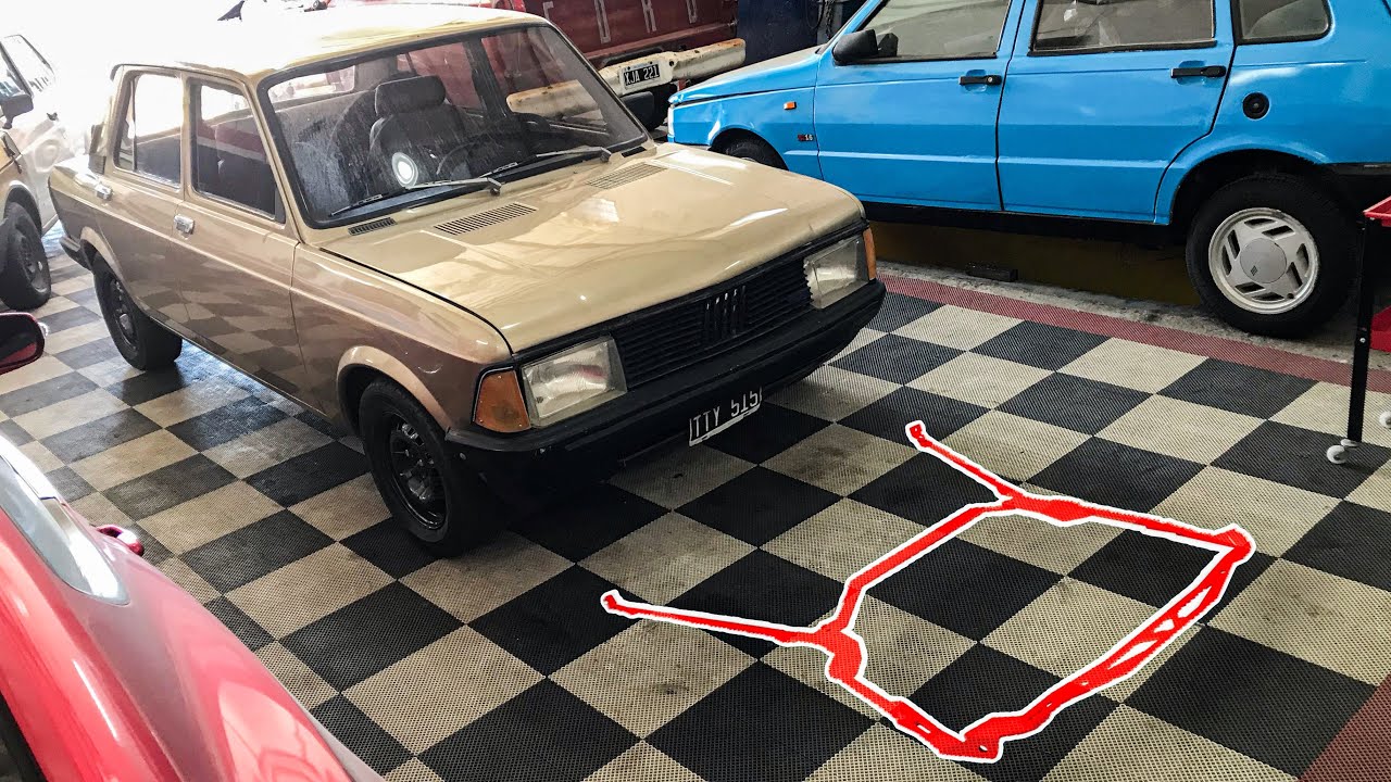 REZUERZO TREN DELANTERO COLLINO para el FIAT 128! /Pro Street Racing