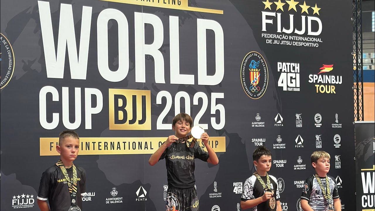 Jorge Climent G&oacute;mez campe&oacute;n World Cup grappling 