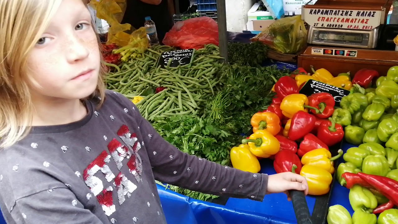 Athens Laki اسعار الخضروات والفواكه في الأسواق الشعبية باثينا
