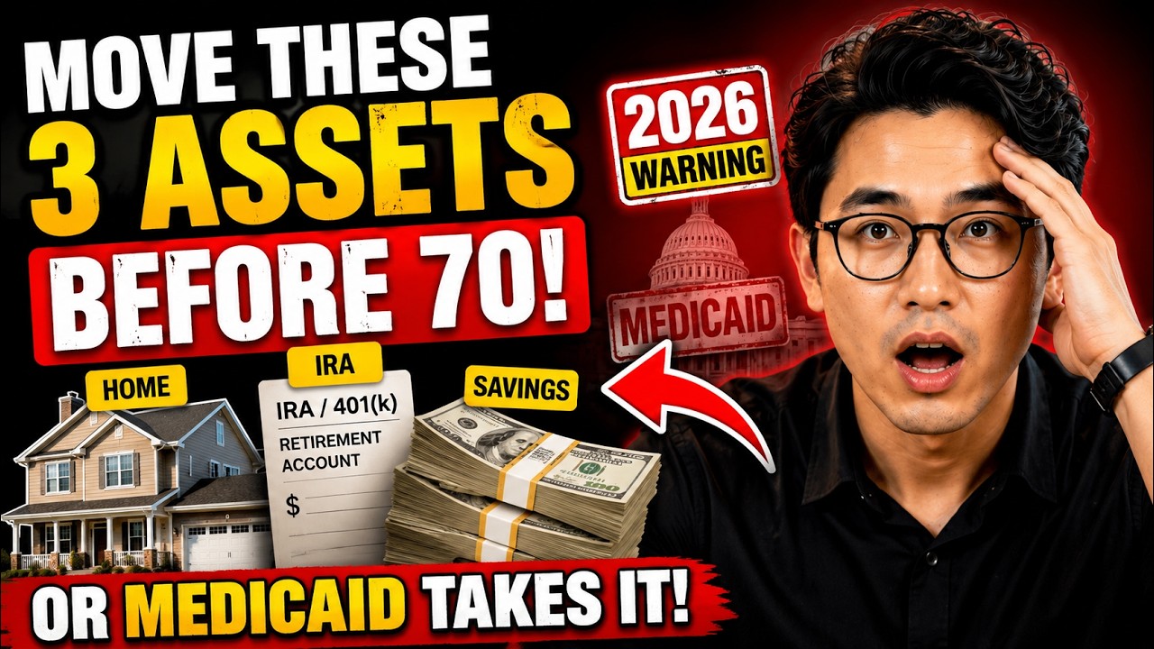 😱 MOVE THESE 3 ASSETS BEFORE AGE 70 &mdash; Or Medicaid Can Take Everything (2026 Warning)