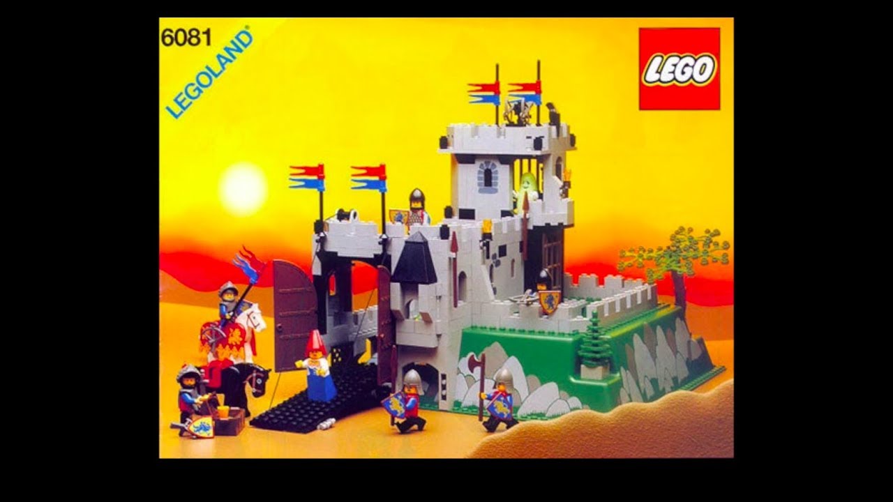 LEG0 6081 King's Mountain Fortress (Speed Build)