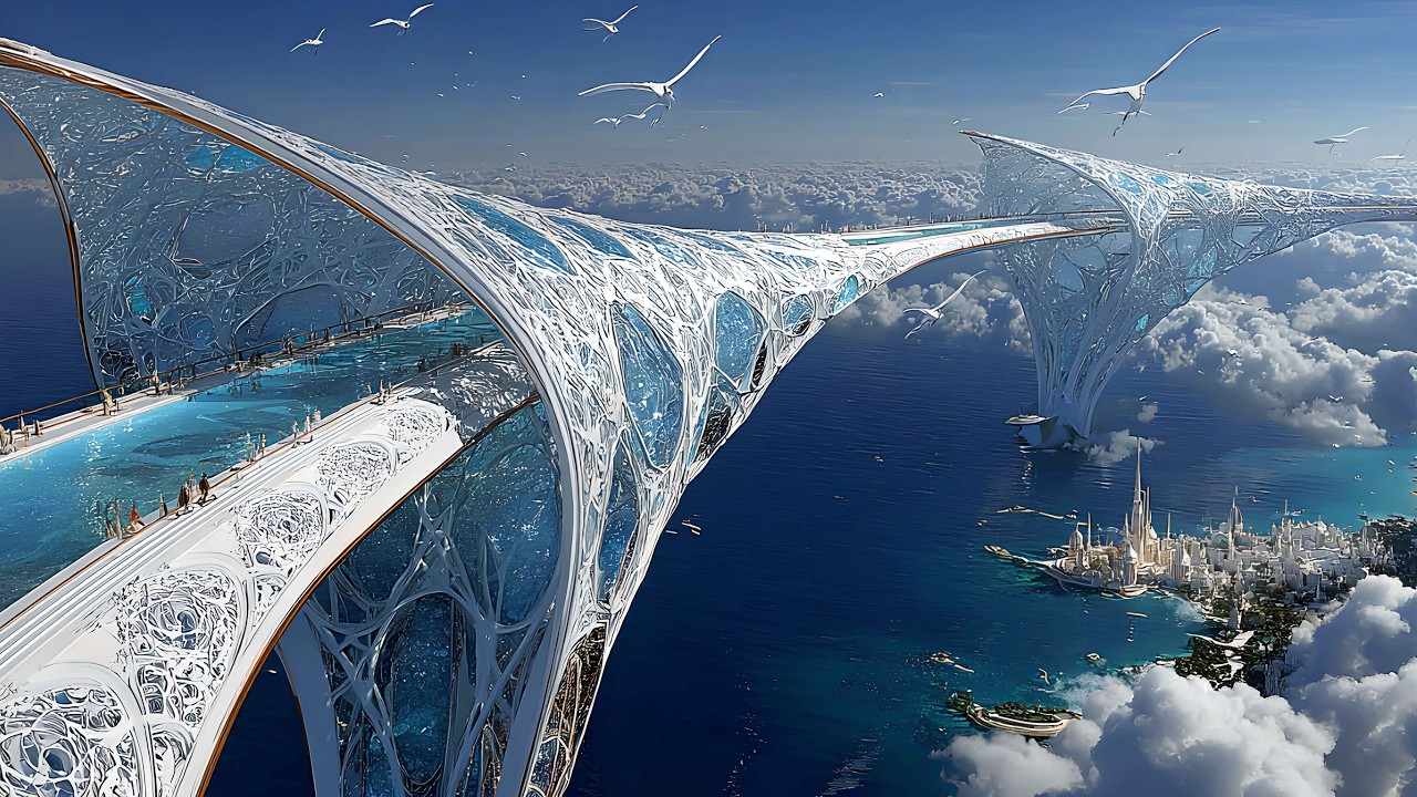 Step Into the Future: Journey Through Ethereal Worlds & Surreal Architecture in 4K