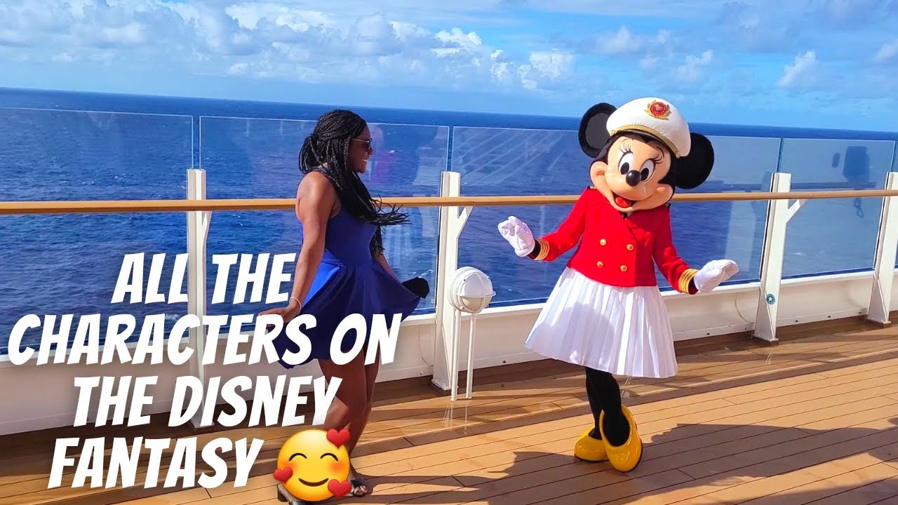 Character watch 2022  👀 || DISNEY FANTASY || Who You Can Meet on a Disney Cruise || Amanda LaVlog
