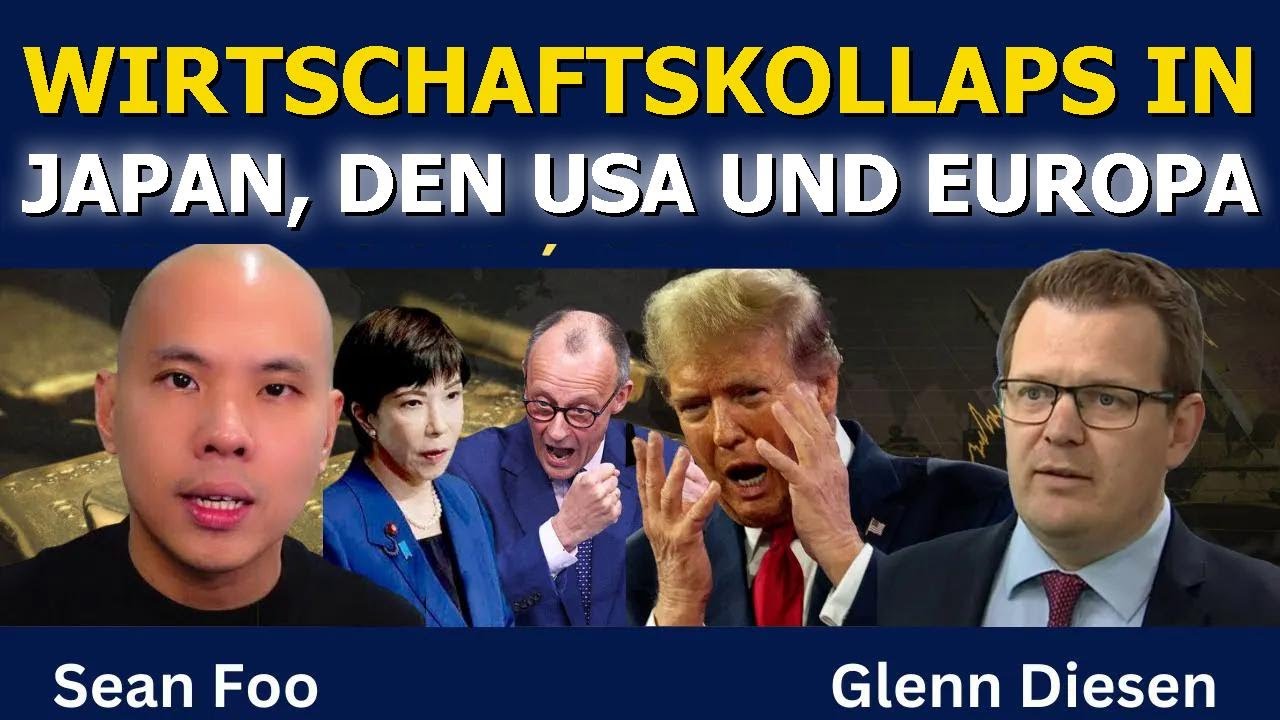 Wirtschaftskollaps in Japan, den USA und Europa