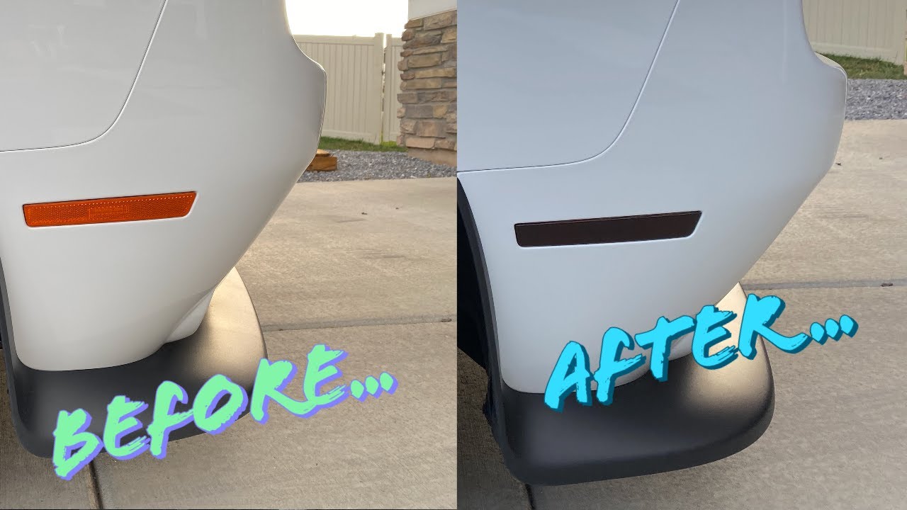 How to Tint Side Markers and Rear Reflectors on a Dodge Challenger Scat Pack