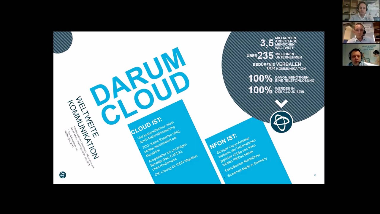 NFON Webinar: HD Sprachqualit&auml;t f&uuml;r Euer Cloud Telephone System
