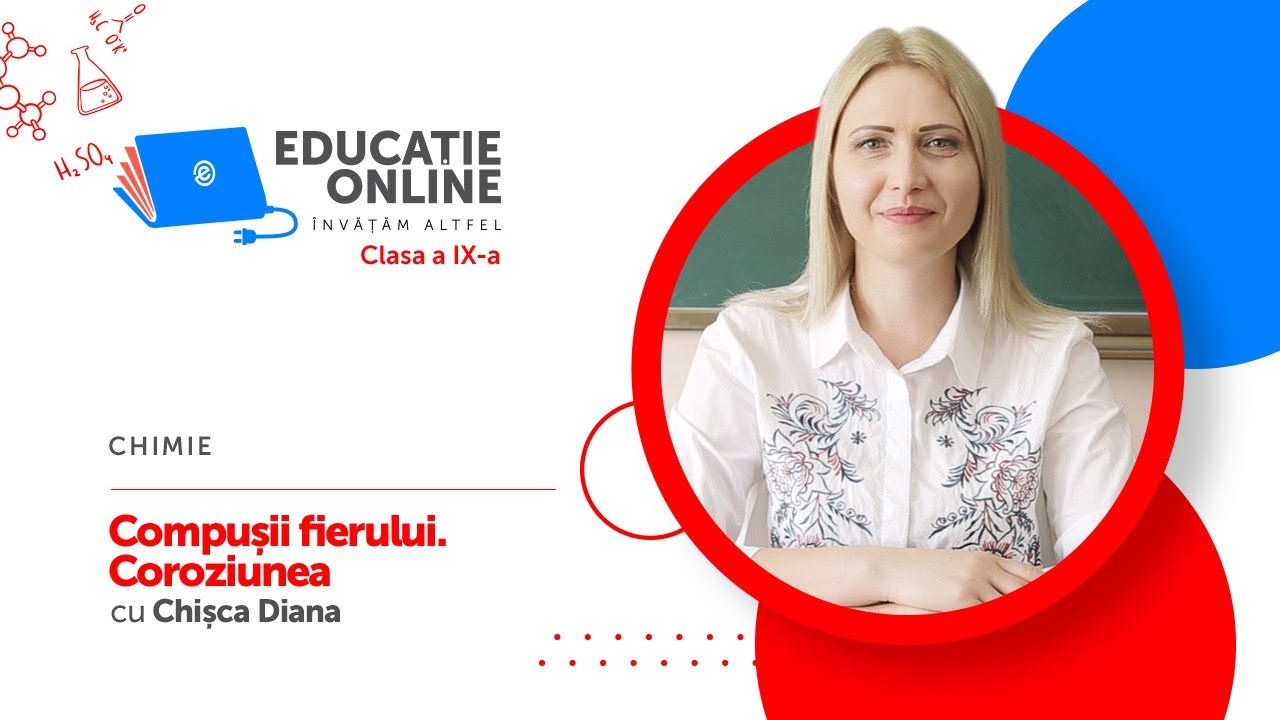 Chimie, clasa a IX-a, Compușii fierului. Coroziunea