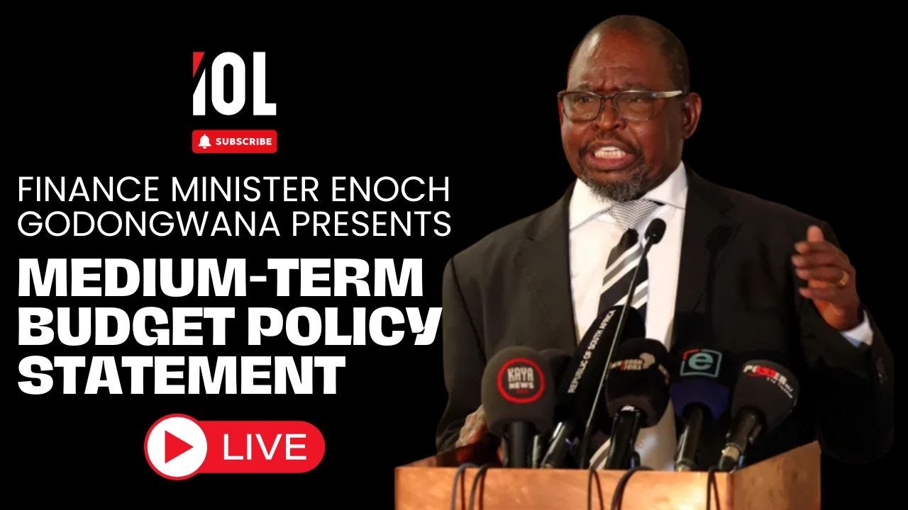 LIVE | MTBPS | Finance Minister Enoch Godongwana presents medium term budget