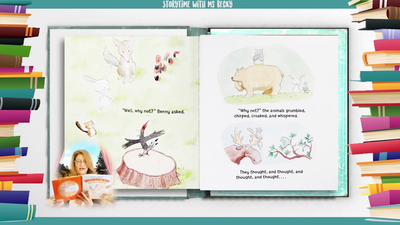 Woodpecker Wants a Waffle by Steve Breen | Children's Book Read Aloud | Ms. Becky & Bear's Storytime