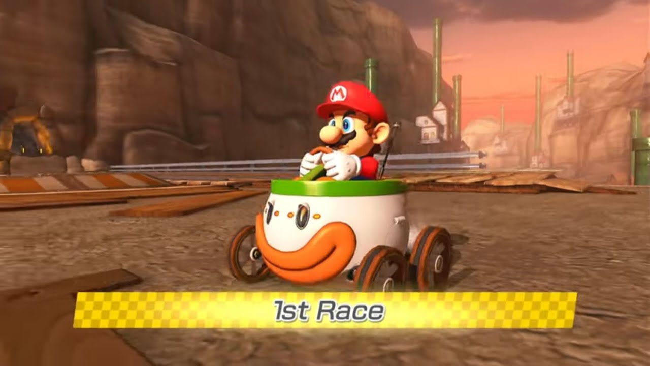 Mario Kart 8 Deluxe | Warios Gold Mine | 200 CC GamePlay