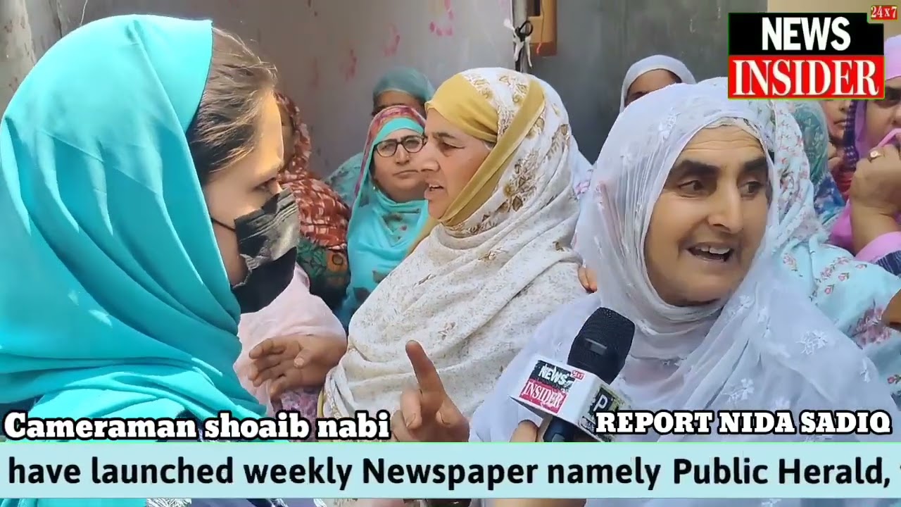 #KashmirNews : As family members mourn the death of their daughter at HMT Zainakote
