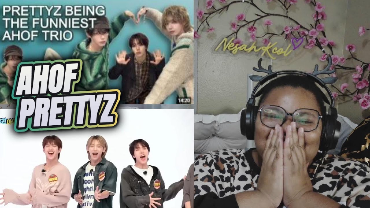 AHOF PRETTYZ: The Funniest Sub Line Trio Reaction | I Was CRYING Laughing
