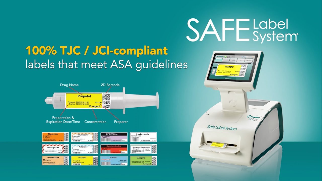 FRANCE PHARMA SYSTEMS - FPHS | S&Eacute;CURISATION | CODONICS SAFE LABEL SYSTEM : Etiquetage des seringues