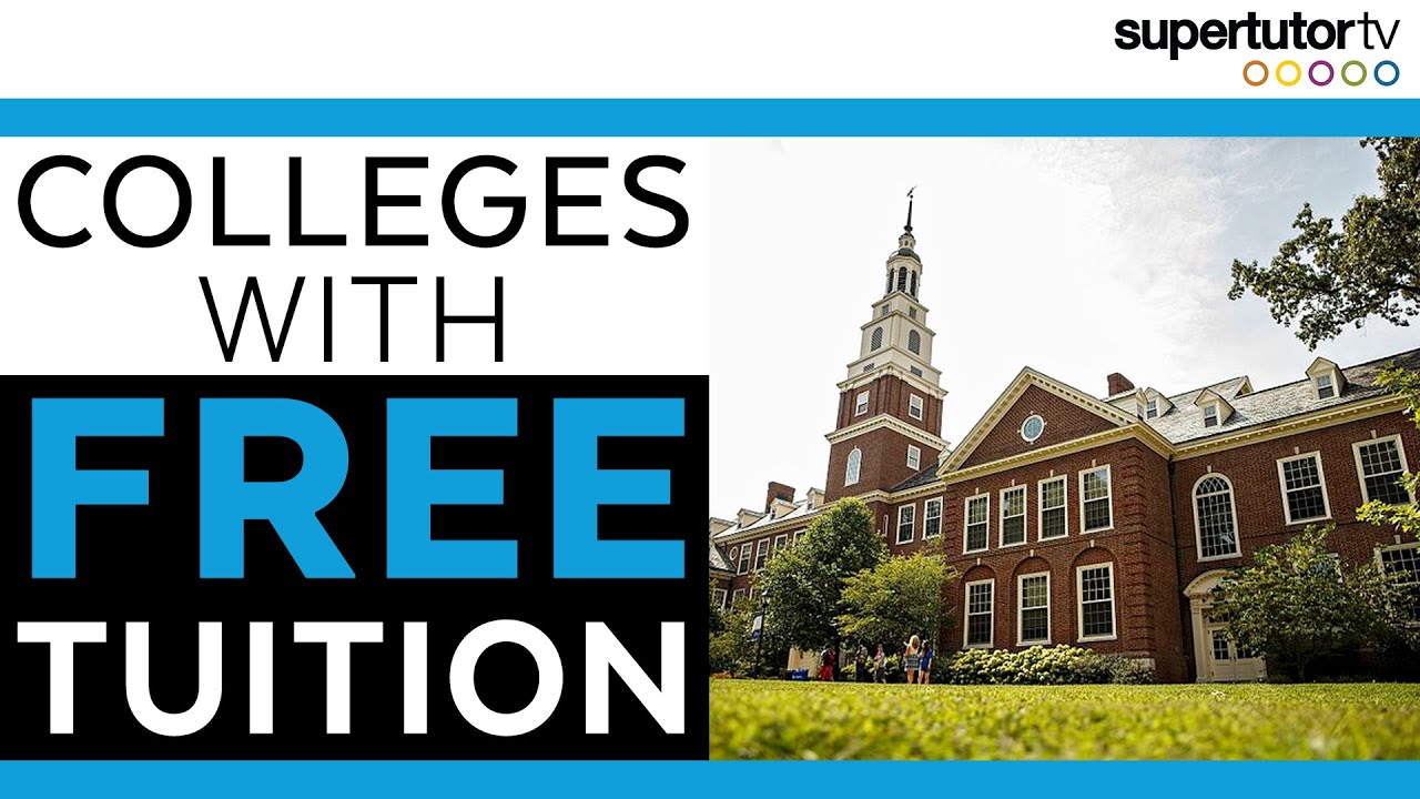 Colleges with FREE Tuition!