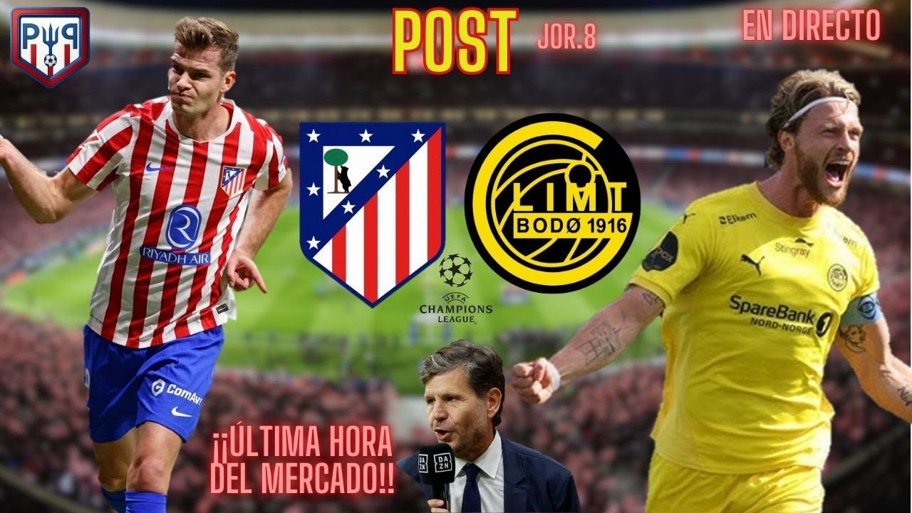 TERTULIÓN | ATLETI 1 - BODO GLIMT 2 | BATACAZO Y AL PLAY IN | ULTIMA HORA MERCADO