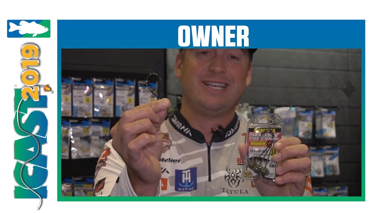 Owner Magnum Shaky Football Head with Cody Meyer | iCast 2019