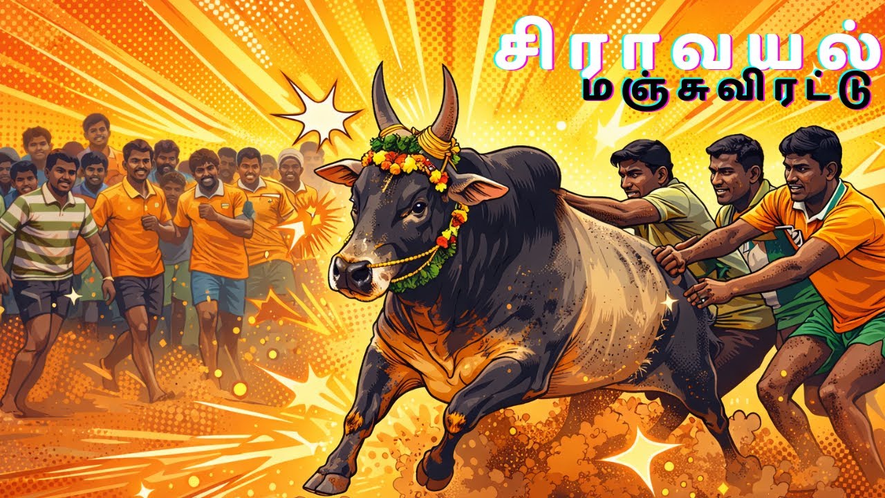 சிராவயல் மஞ்சுவிரட்டு | பாரம்பரியம் | காரைக்குடி #karaikudi #manjuvirattu #siravayalmanjuvirattu