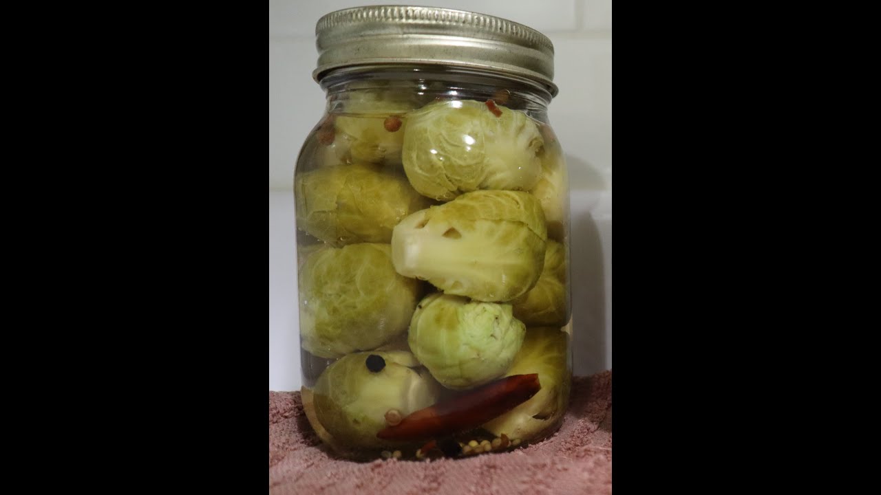 Canning Pickled Brussels Sprouts