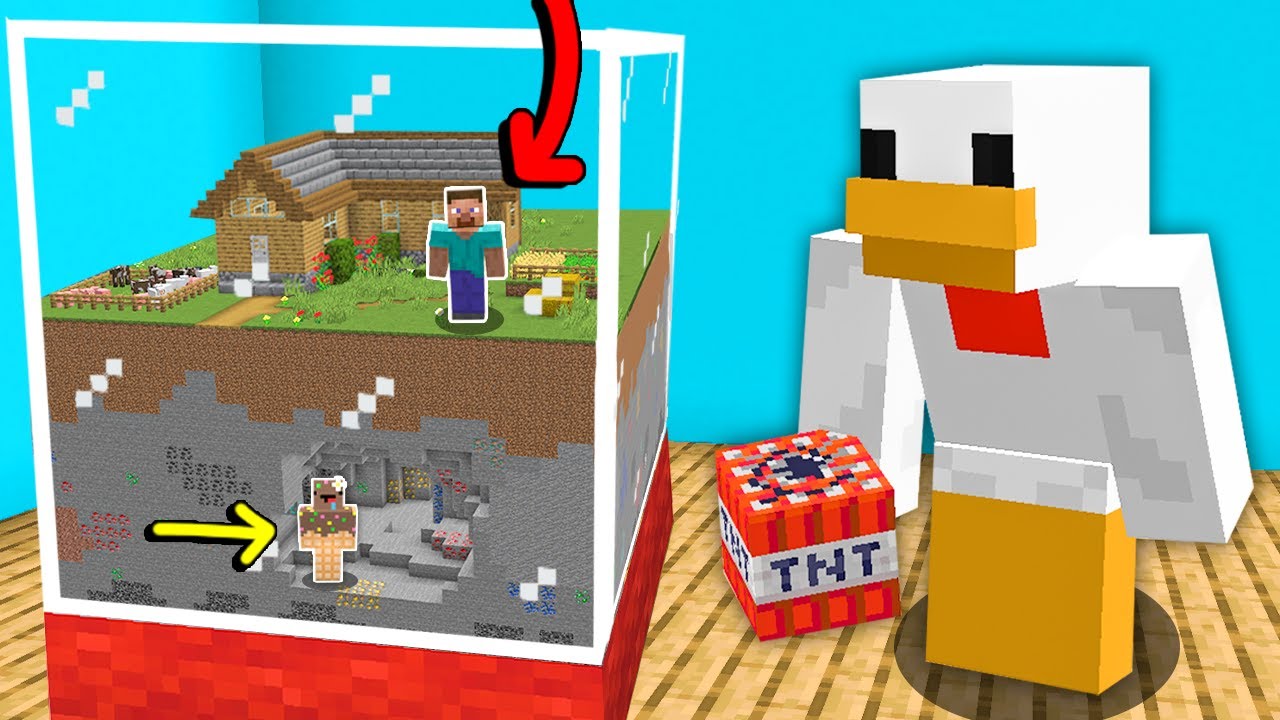 J'ai Trich&eacute; en Enfermant ce Youtubeur dans un Minuscule Monde Minecraft !