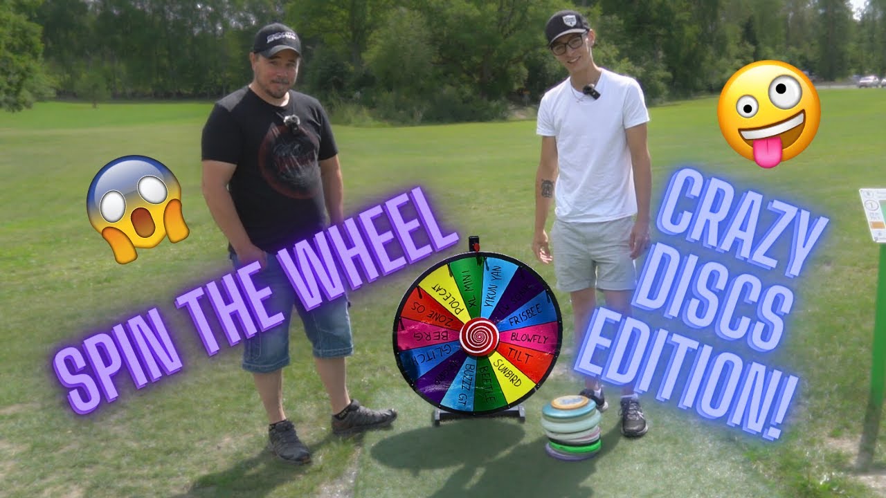 THE WHEEL DECIDES CRAZY DISCS! 😱