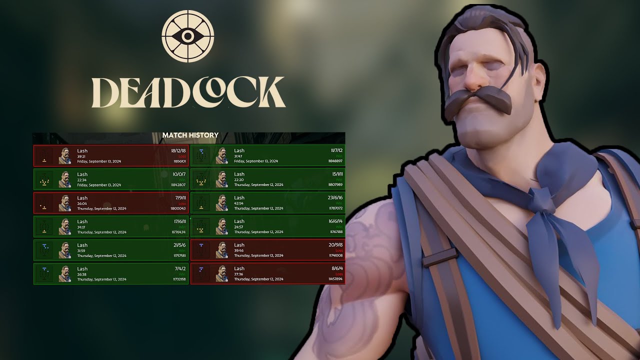 What Onetricking Lash looks like in Deadlock