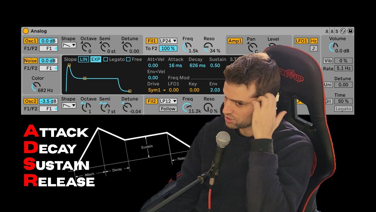 PLUCKS DISONANTES // ANALOG SYNTH (100% ABLETON)