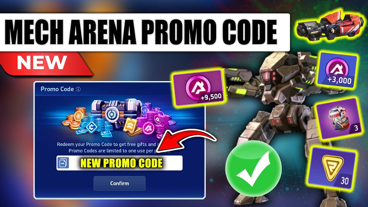 MECH ARENA PROMO CODES 2026 ✅ MECH ARENA CODES NEW PROMO CODE MECH ARENA 2026