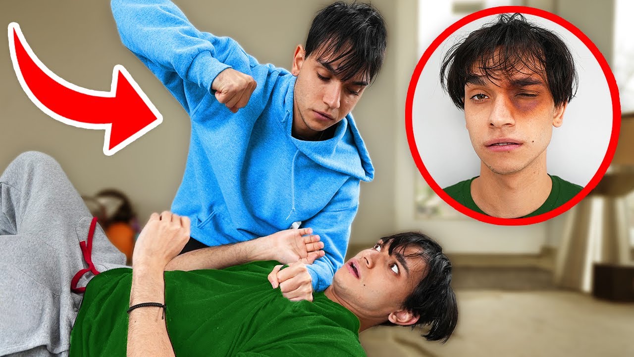 My twin brother did this to me..