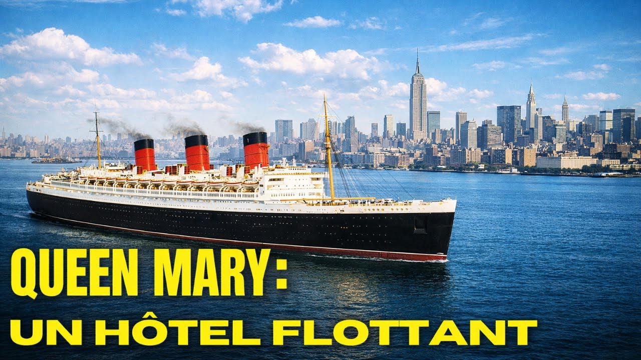 QUEEN MARY : Un paquebot de légende transformé en hôtel