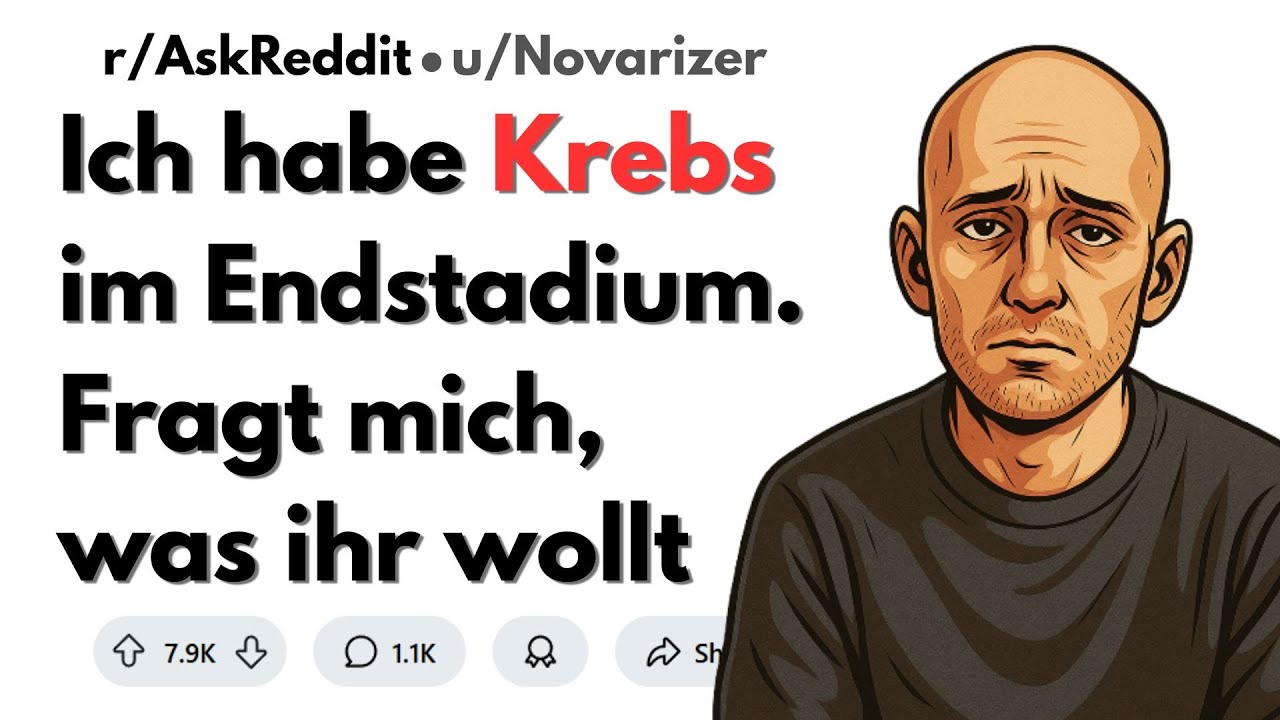 ICH STERBE AN KREBS. STELLT MIR EURE FRAGEN.
