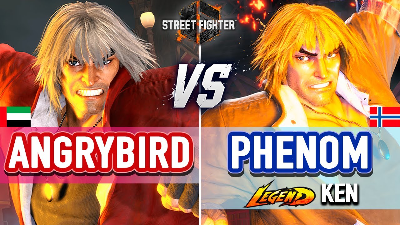 SF6 🔥 Angrybird (Ken) vs Phenom (Ken) 🔥 SF6 High Level Gameplay