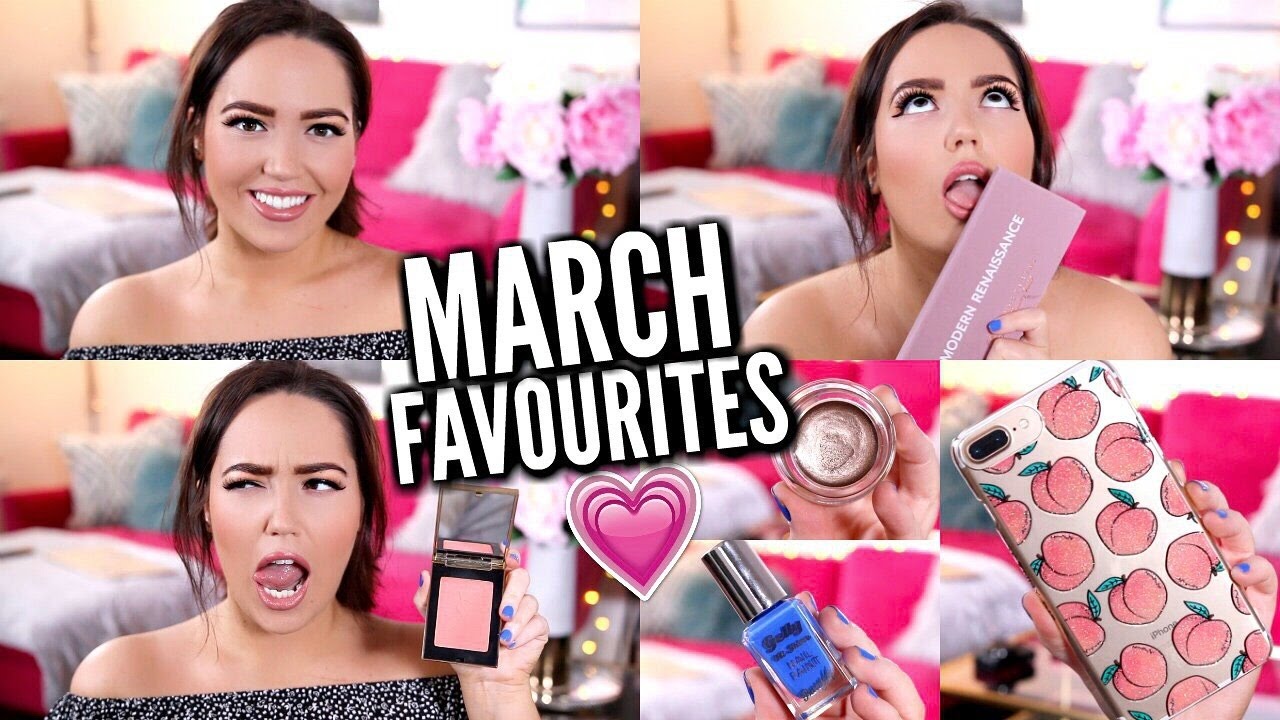 March Favourites 2017! Beauty, TV, YouTubers etc..
