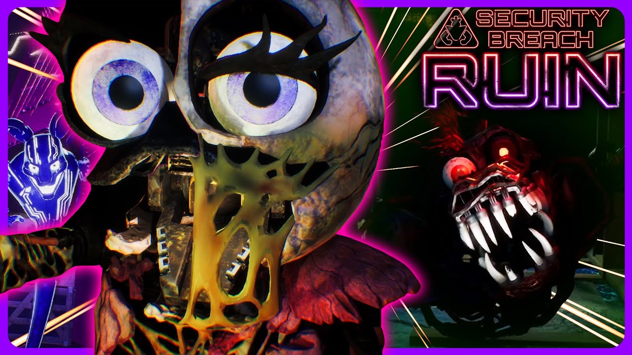 FNAF: Security Breach RUIN | Аниматроники Глэмрока РАЗРУШЕНЫ! [Часть 1]
