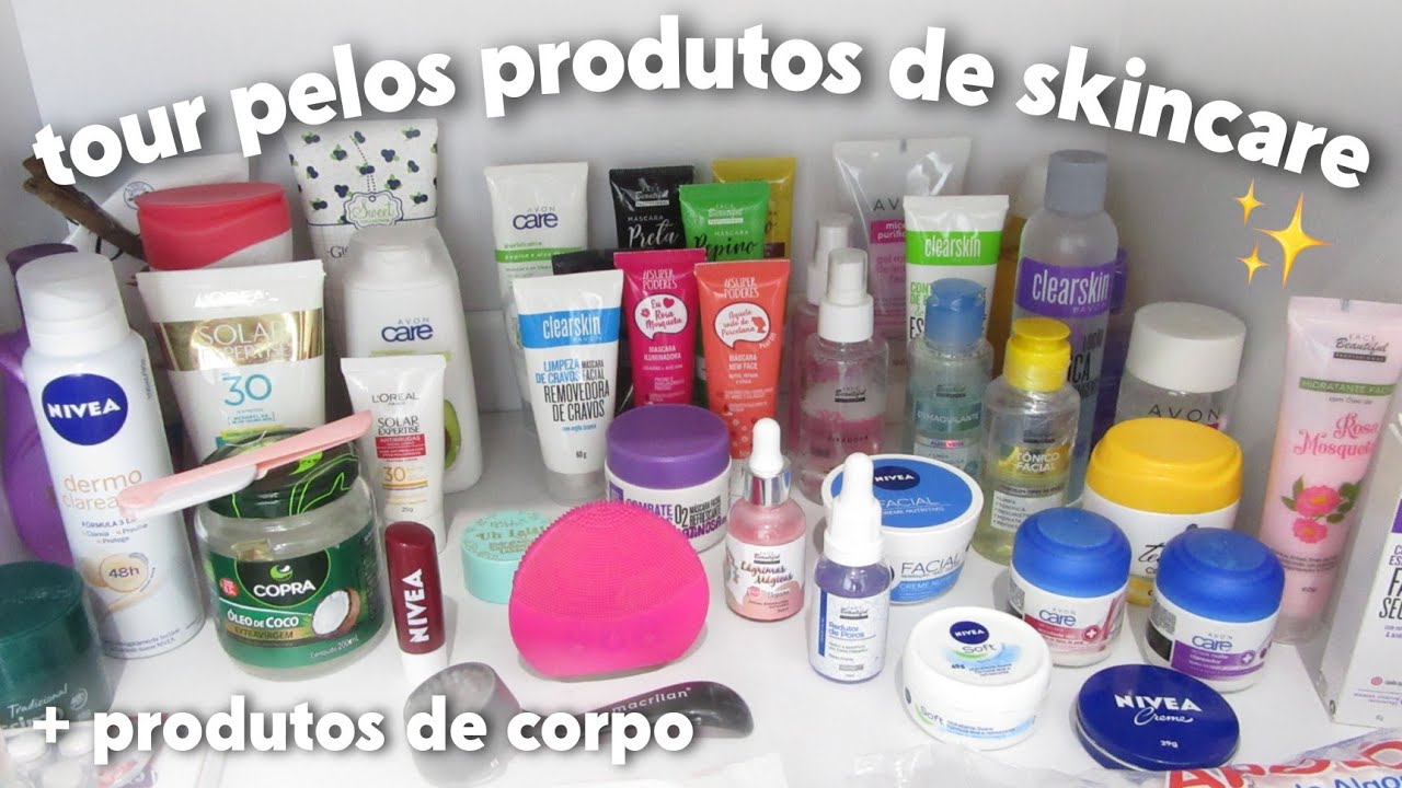 ORGANIZANDO os produtos de skincare + TOUR ✨