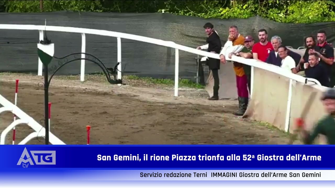 San Gemini, il rione Piazza trionfa alla 52ª Giostra dell’Arme