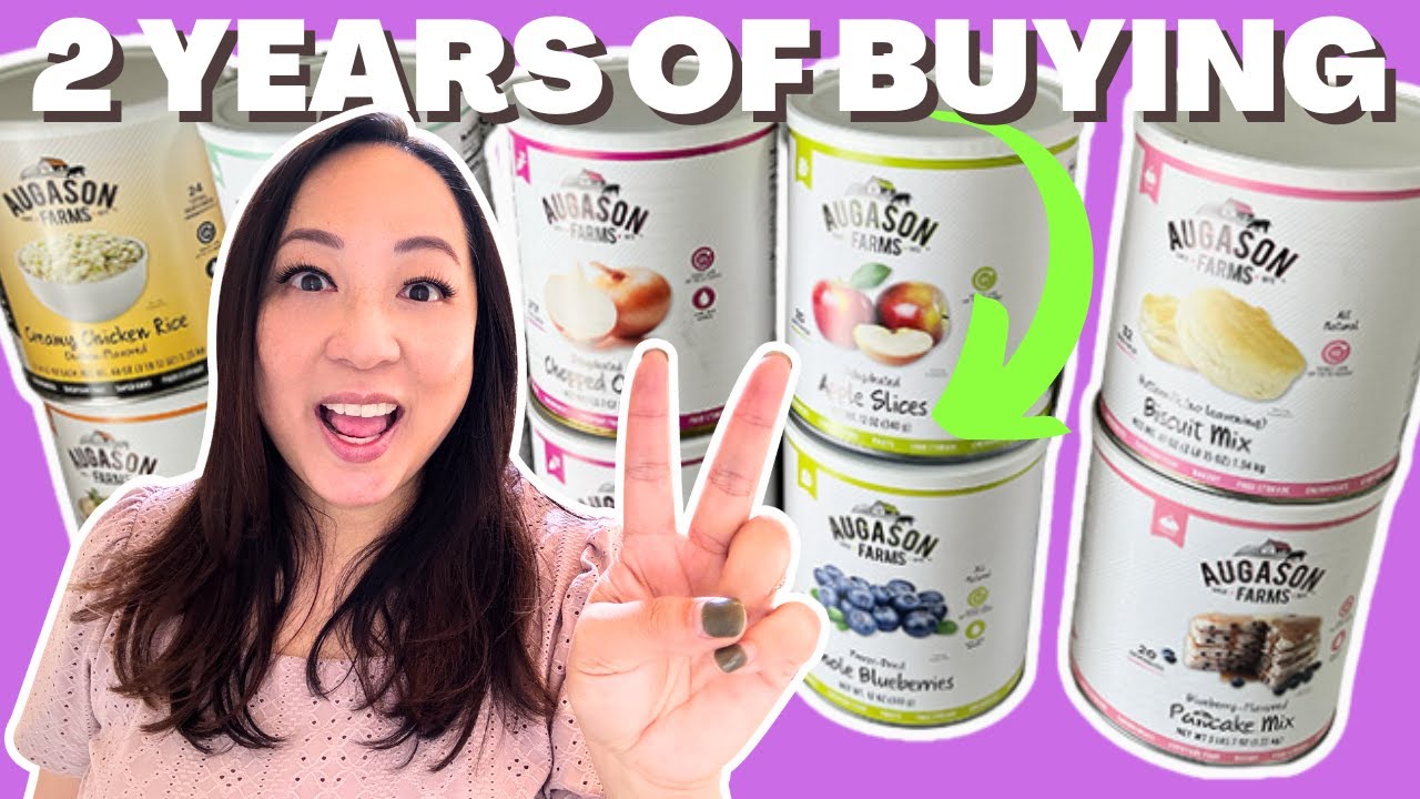 It Took 2 YEARS to Buy ALL This EMERGENCY 🚨 FOOD