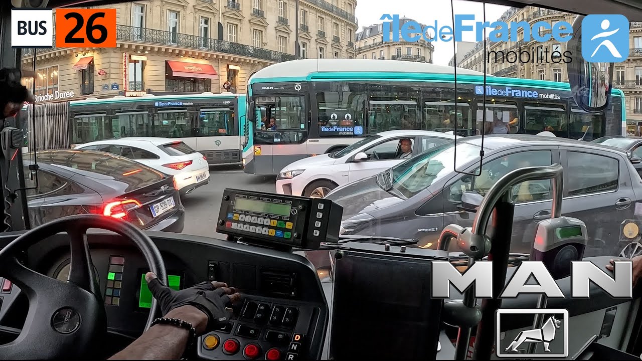 Bus RATP | Paris |Gare Saint Lazare / Place des Antilles