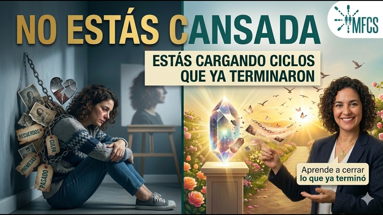 No estás cansada: estás cargando ciclos que ya terminaron.