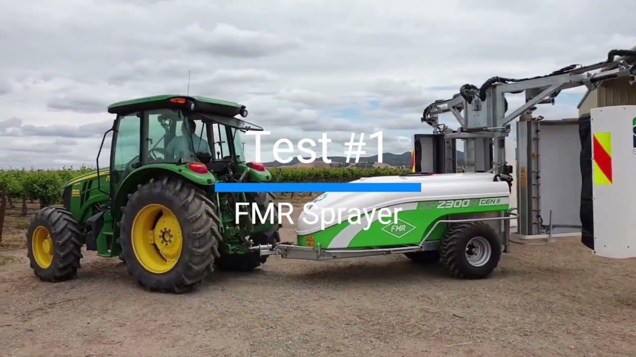 FMR vs Gearmore vineyard sprayer comparison