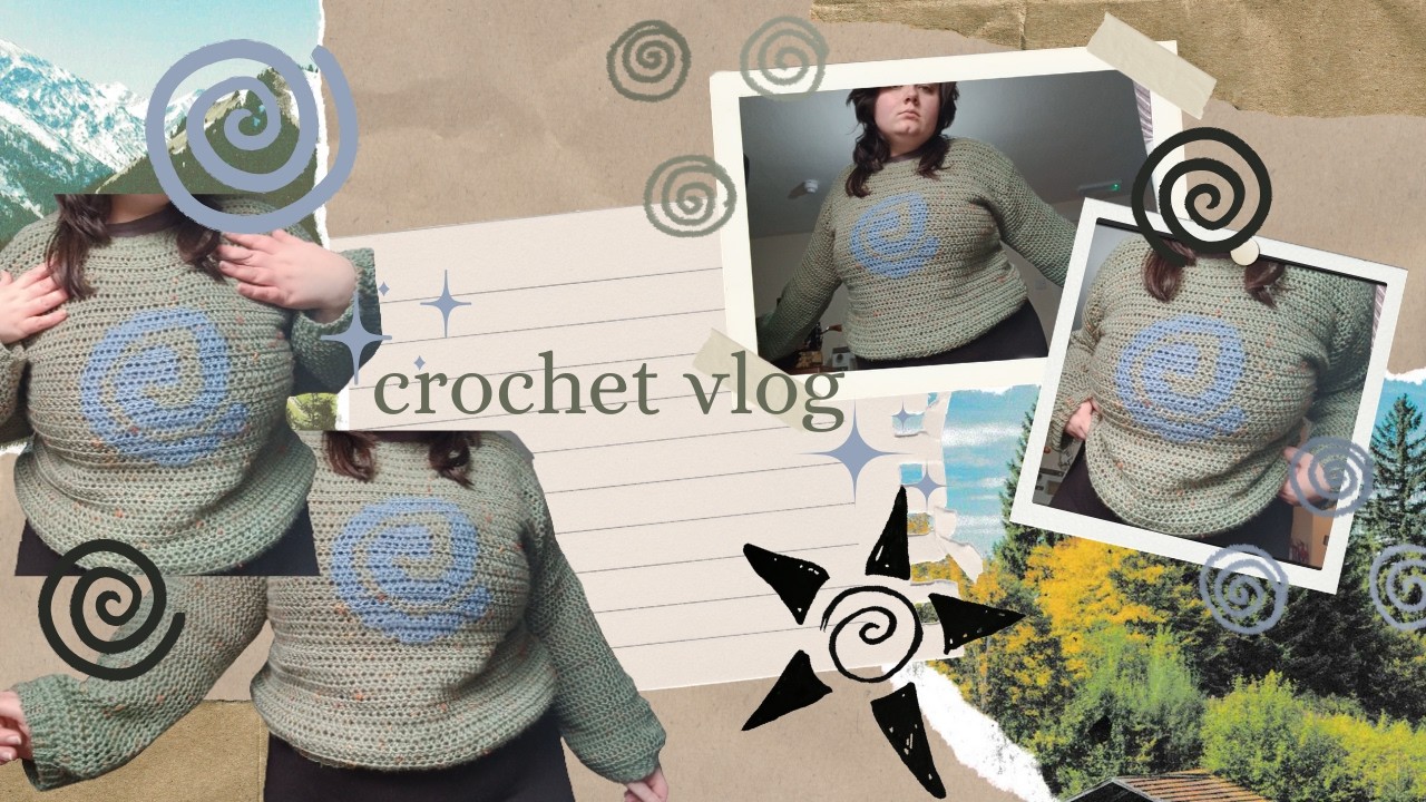 design diaries - starting new projects, yarn shopping and more 🌀⭐🌿