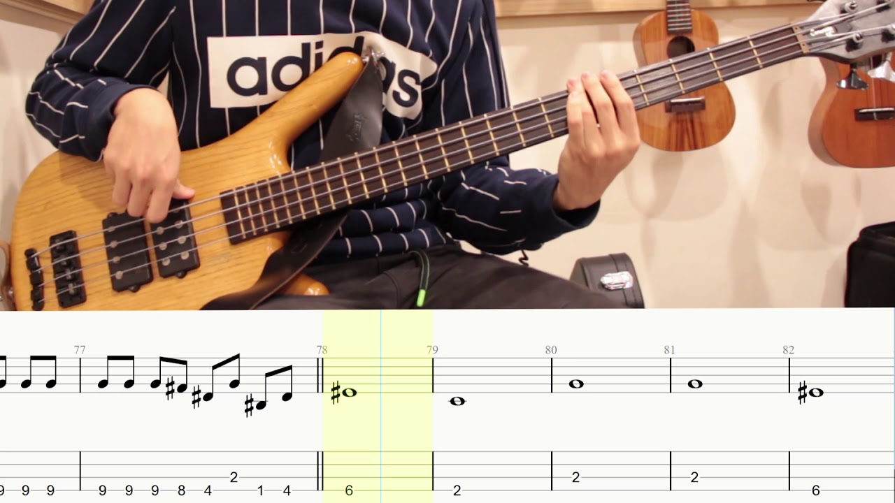 #57 ONE OK ROCK: Stand Out Fit In (bass cover by 阿罕A.H.)