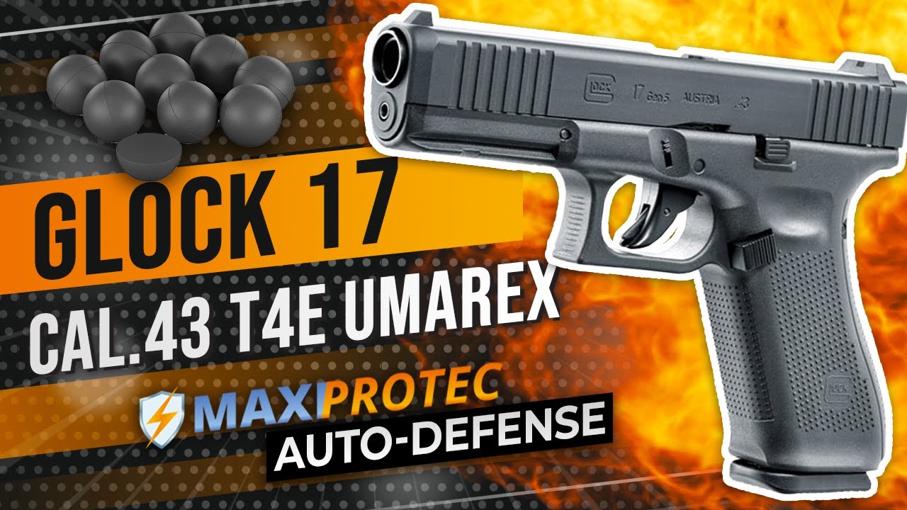 Présentation Pistolet T4E Glock 17 UMAREX Gen 5 cal 43