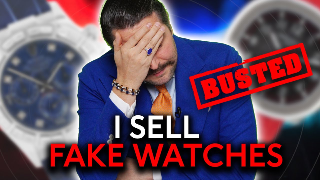 I SELL FAKE WATCHES,THEY SAID‼️
