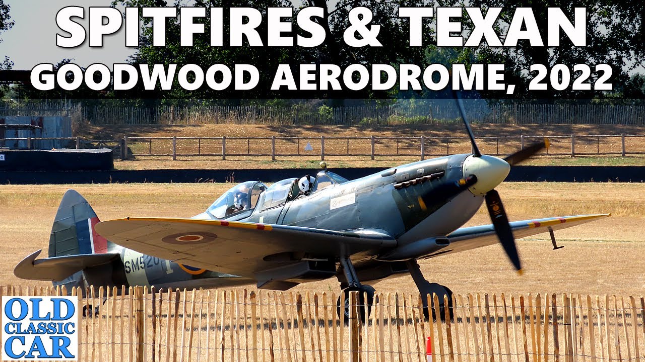 SPITFIRE SM520 flying at Goodwood aerodrome | Spitfires.com | Pleasure flights in Spitfires