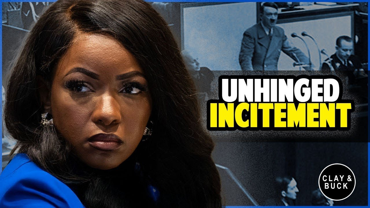 Jasmine Crockett Compares Trump to Hitler Again! | Clay and Buck