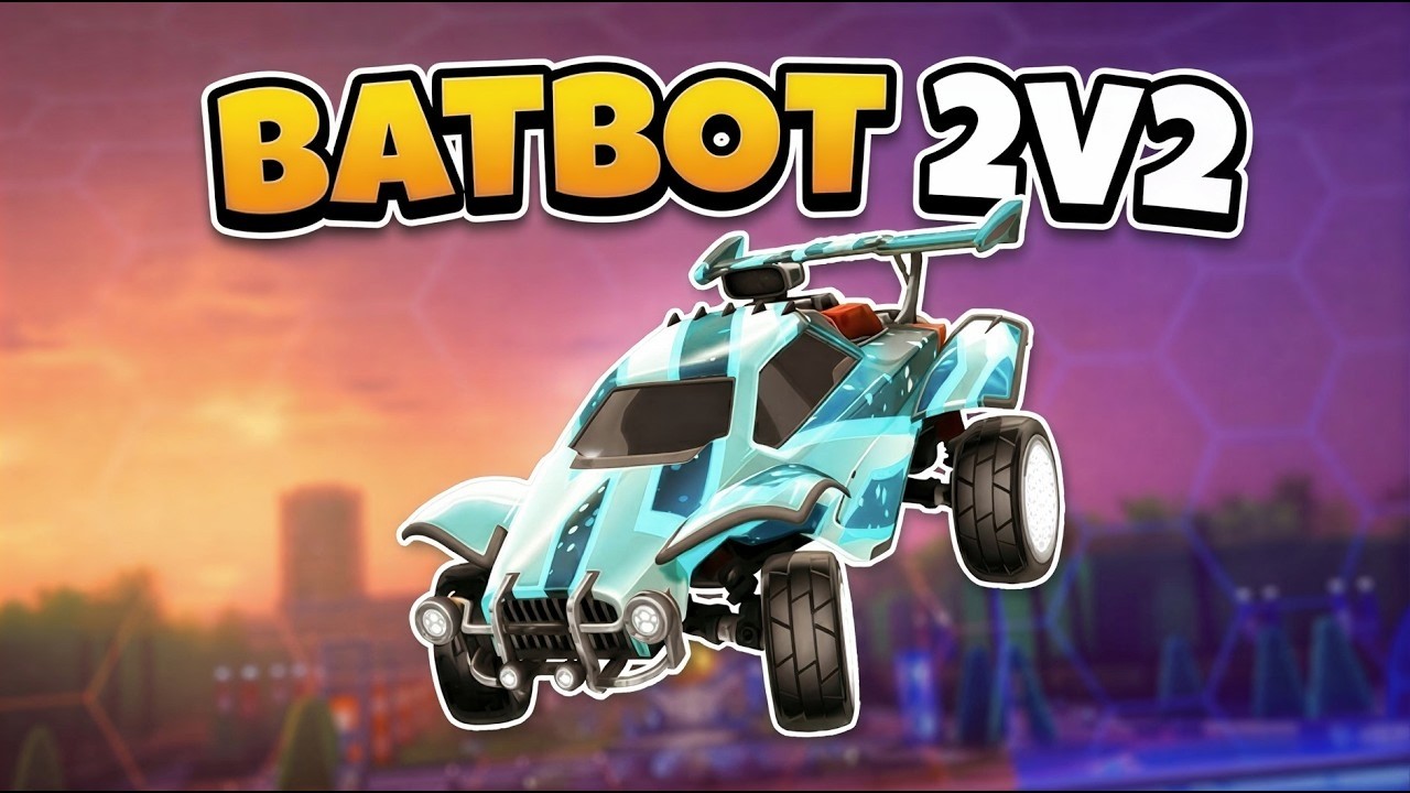 THE BEST ROCKET LEAGUE BATBOT  2V2 SSL - CHEAT (AI BOT) |  🚗